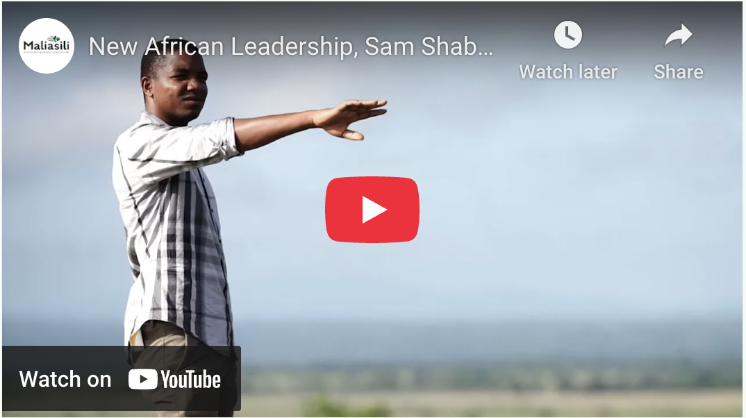 New African Leadership, Sam Shaba, Honeyguide